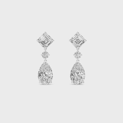 Golden Crest Earrings