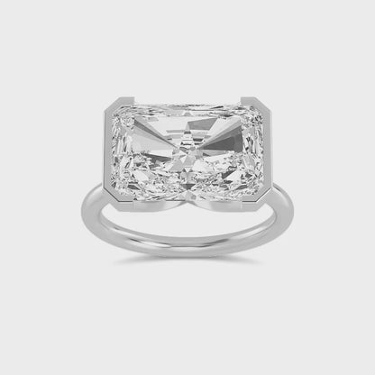 Palm Noir Ring
